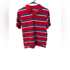 Wrangler Boys XL (14/16) Short Sleeve Triple Striped Polo Shirt